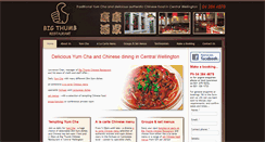 Desktop Screenshot of bigthumbchineserestaurant.co.nz